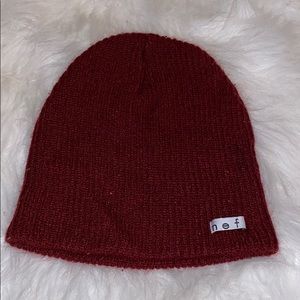 Red neff beanie